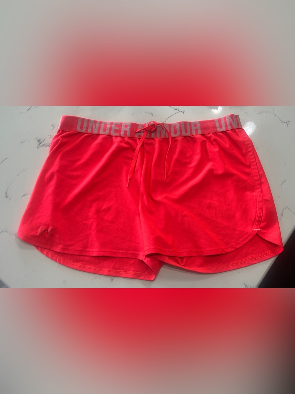 Under Armour Women's Hot Pink Performance Athletic Shorts